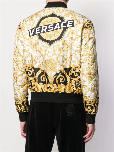 veste bomber versace femme|farfetch versace blazer.